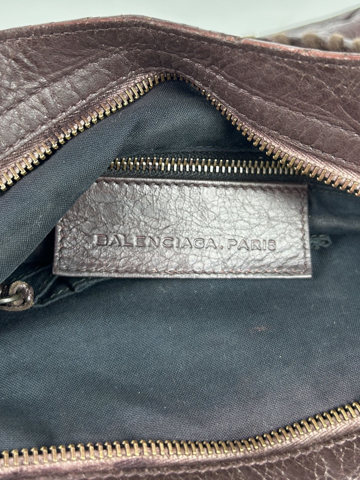 Balenciaga town bag in brown