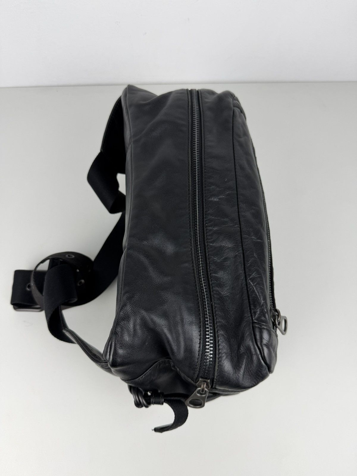 Bottega Veneta intrecciato leather bum bag