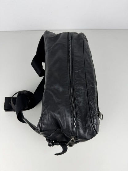 Bottega Veneta intrecciato leather bum bag