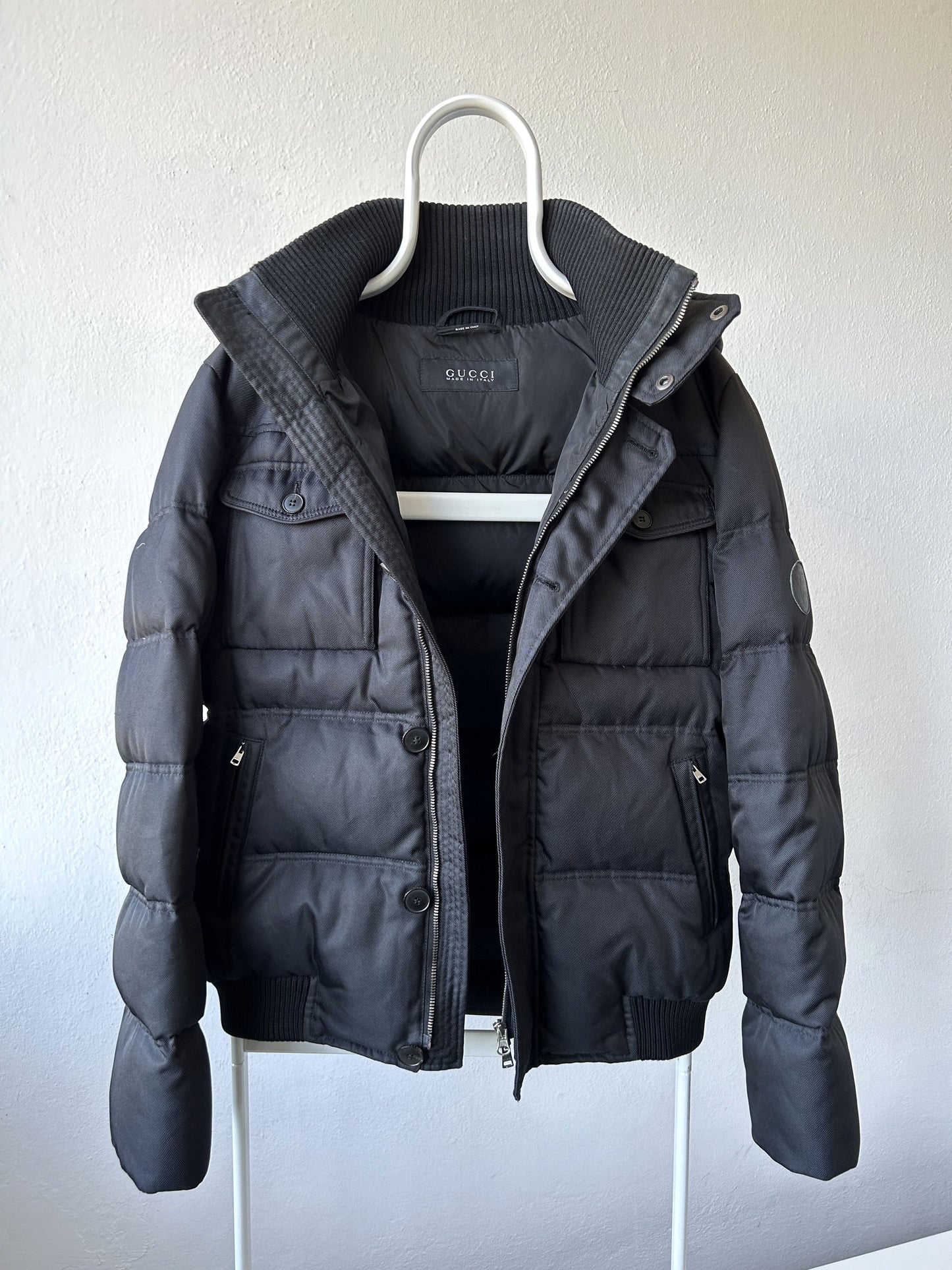 AW2012 Gucci hooded puffer jacket