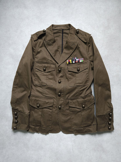 AW2016 Dsquared2 military blazer jacket