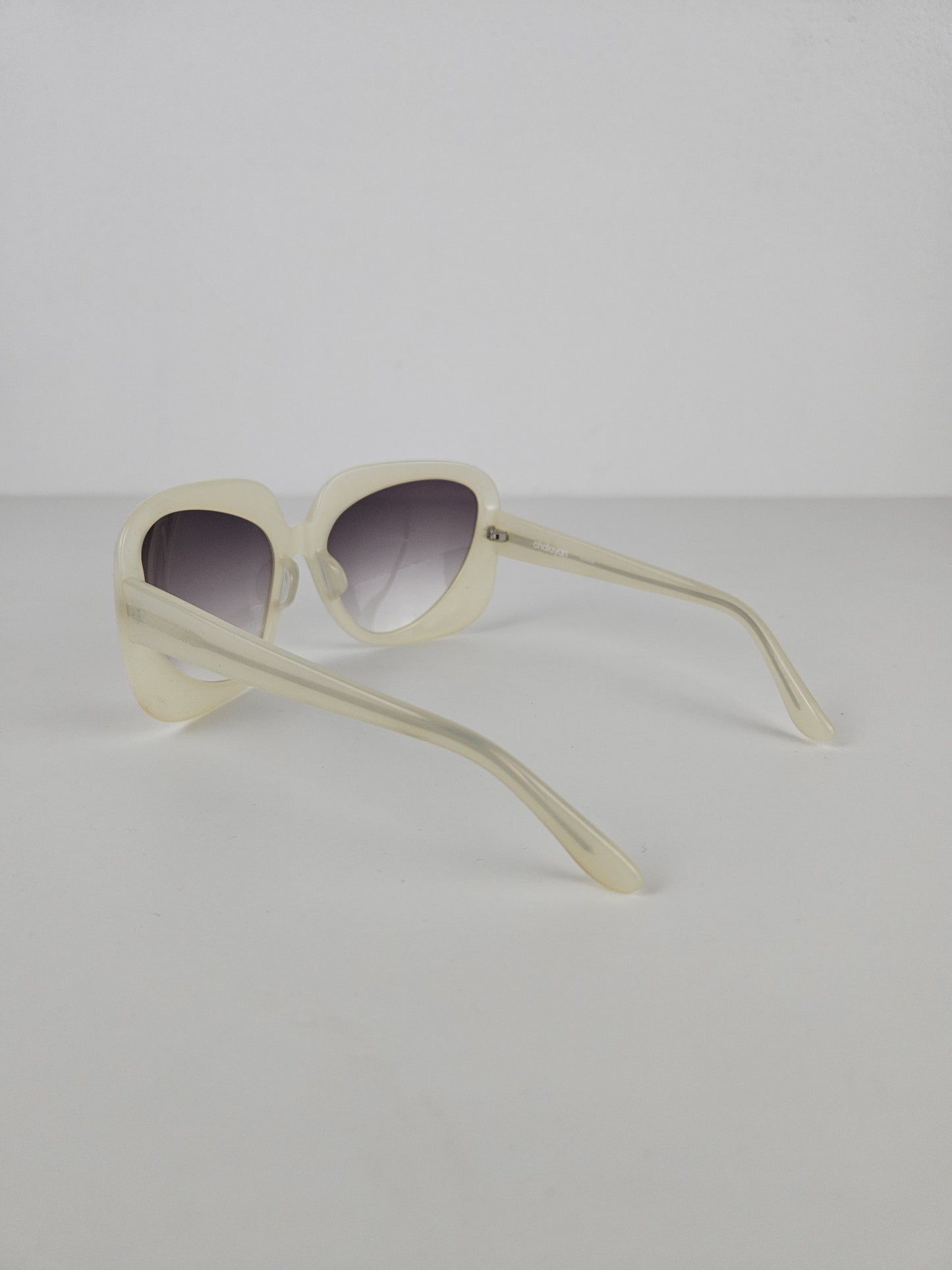 Hussein Chalayan 75-HC02 oversized space age sunglasses