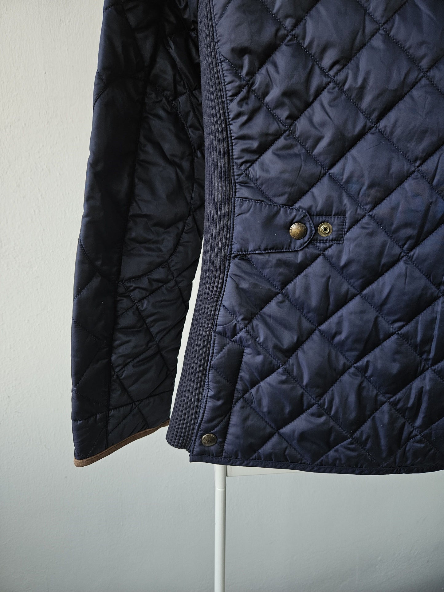 Ralph Lauren quilted embroidered logo jacket