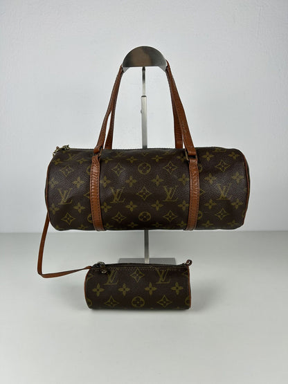 Louis Vuitton monogram papillon 30 mini boston bag