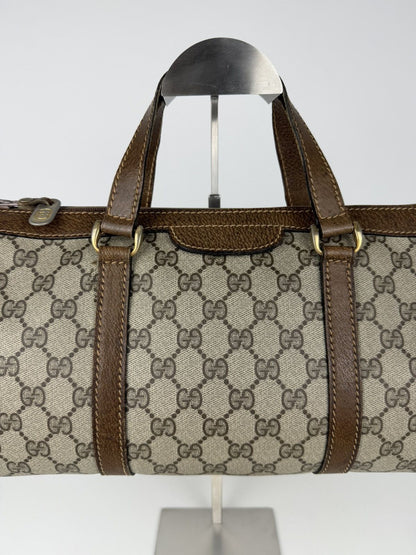 Vintage 70s Gucci monogram mini boston bag