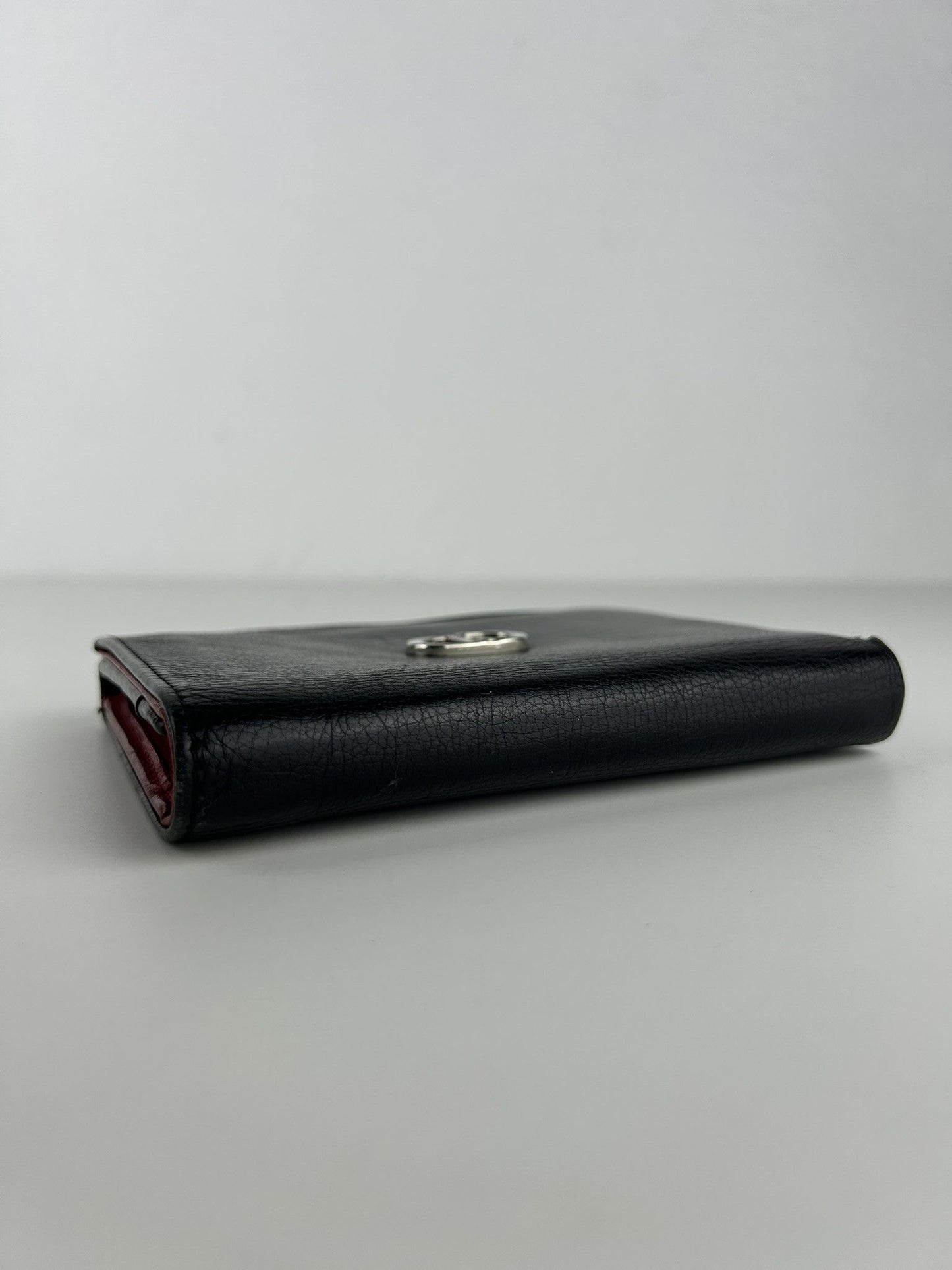 Vintage 90s Dior leather bifold wallet