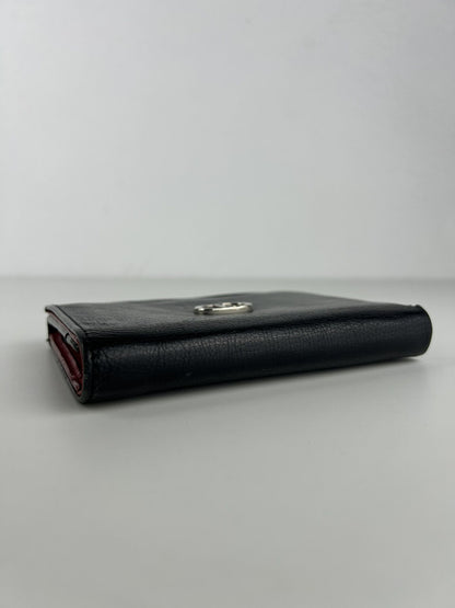 Vintage 90s Dior leather bifold wallet