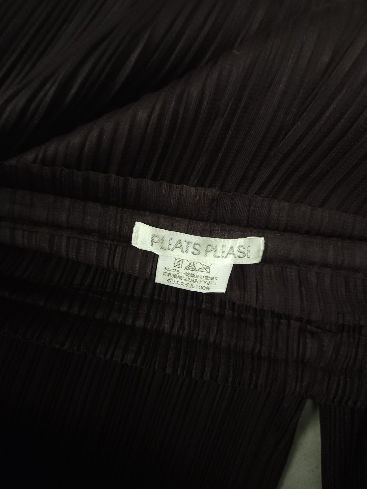 Pleats please issey miyake pleated pants with pockets