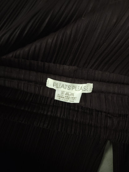 Pleats please issey miyake pleated pants with pockets