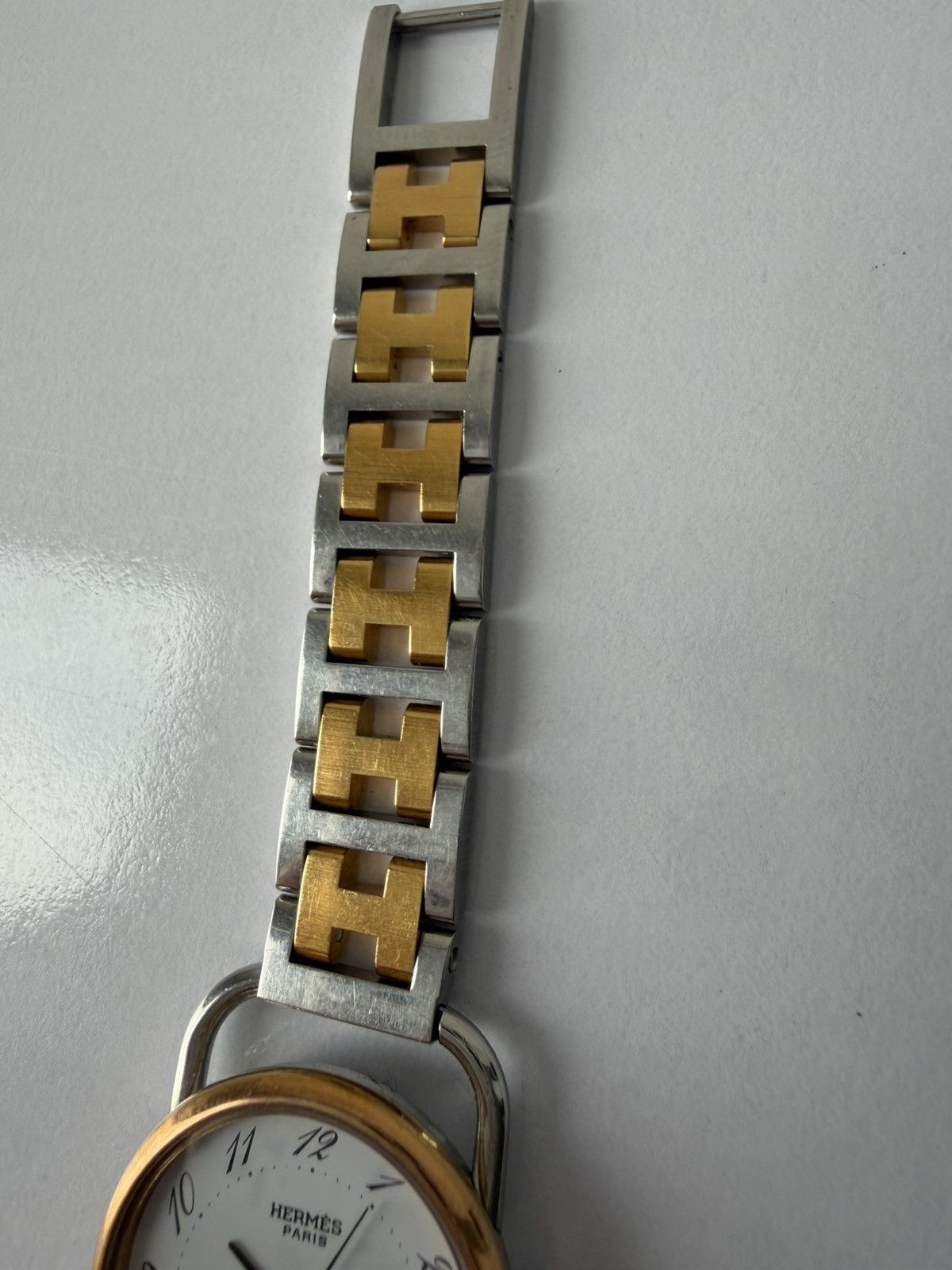Vintage 1990s Hermes Arceau watch