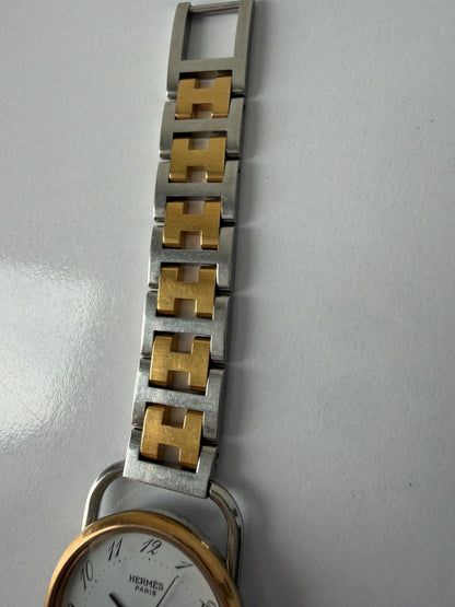 Vintage 1990s Hermes Arceau watch