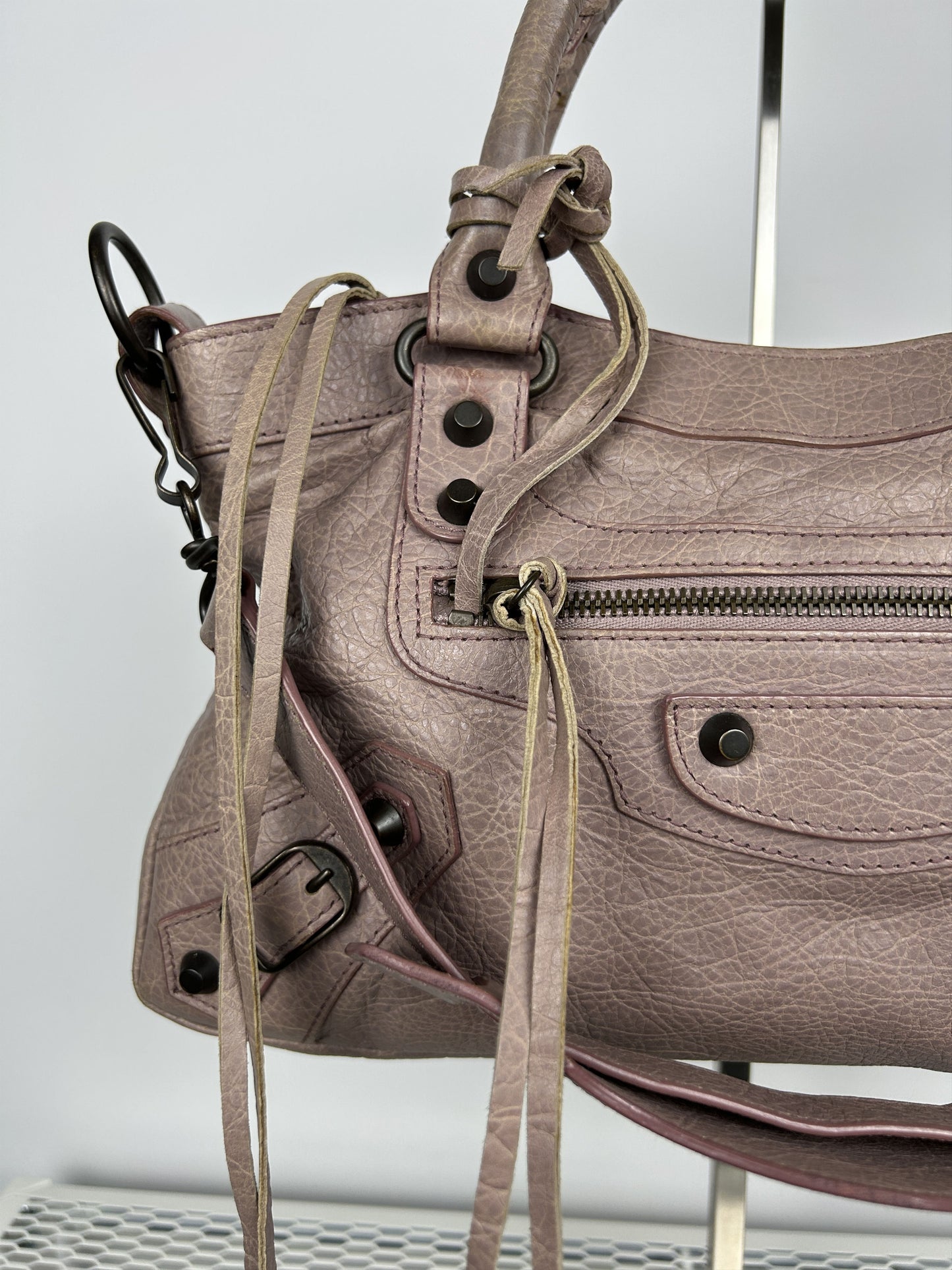 Balenciaga first bag in lilac