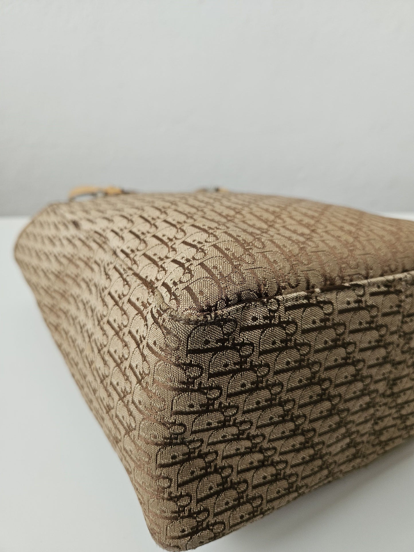 Y2k Dior by John Galliano trotter oblique monogram tote