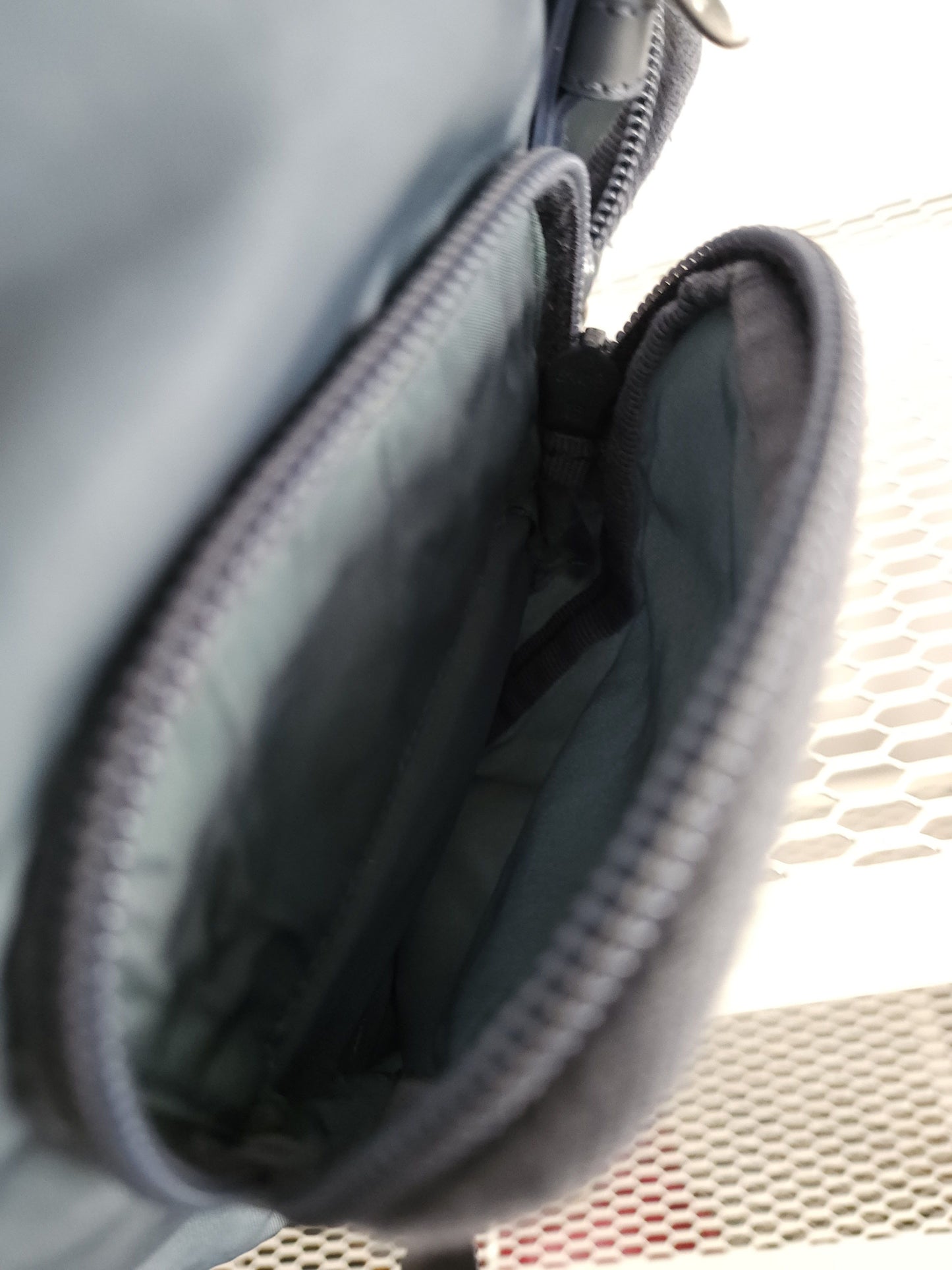 Vintage 90s Prada nylon triangle logo mini cargo backpack