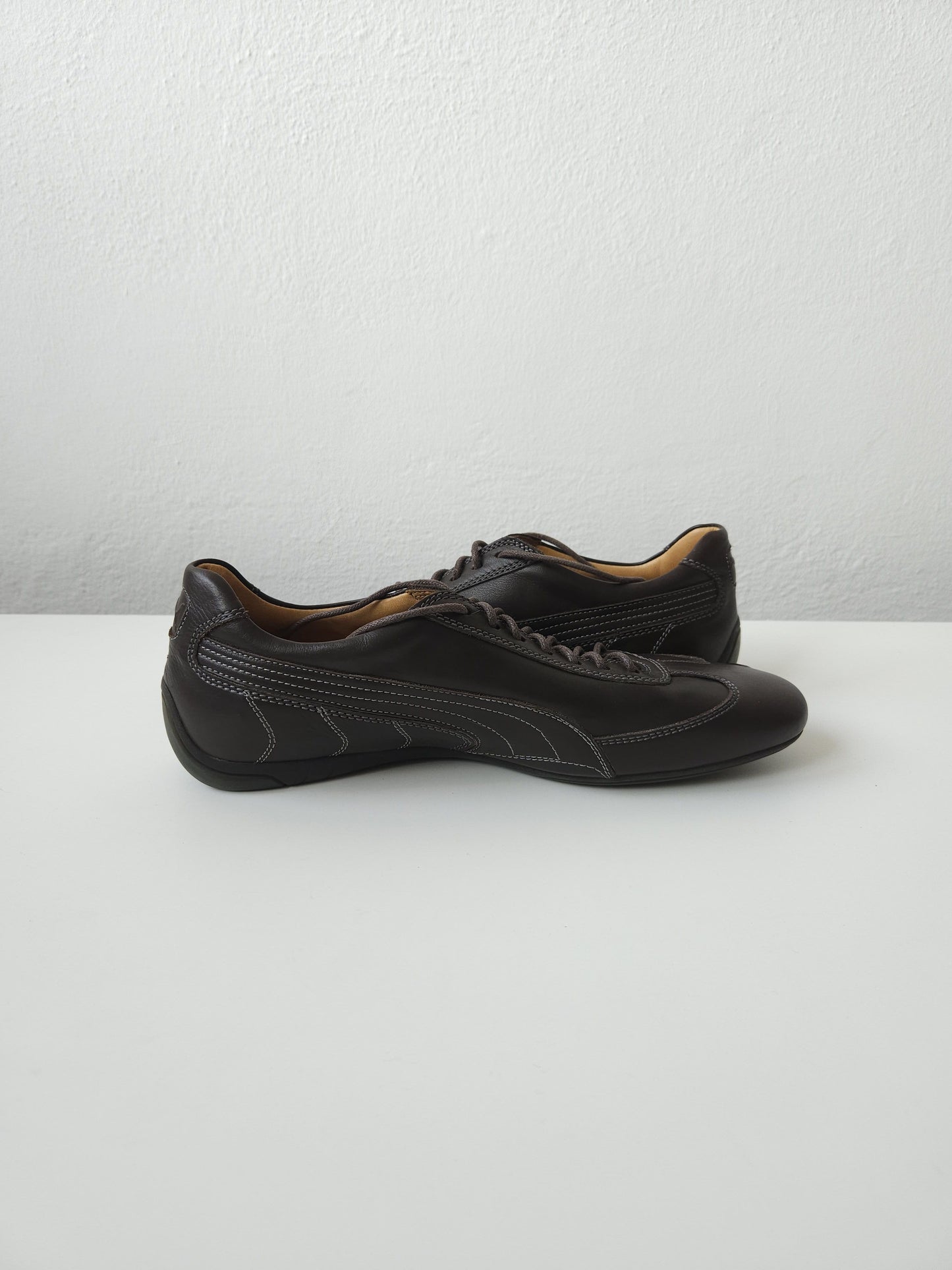 2010 Puma speed cat re-luxe cavallino in chocolate brown