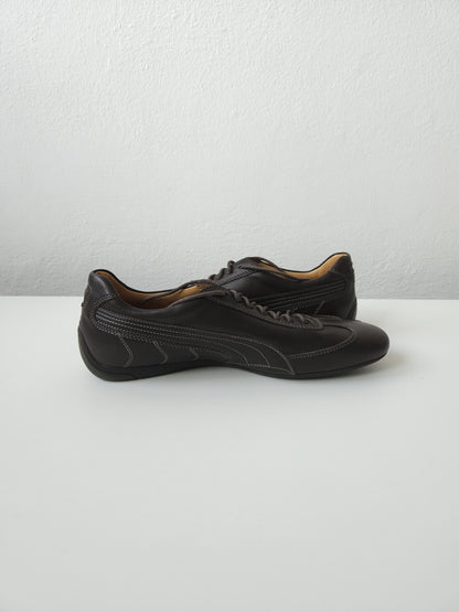 2010 Puma speed cat re-luxe cavallino in chocolate brown