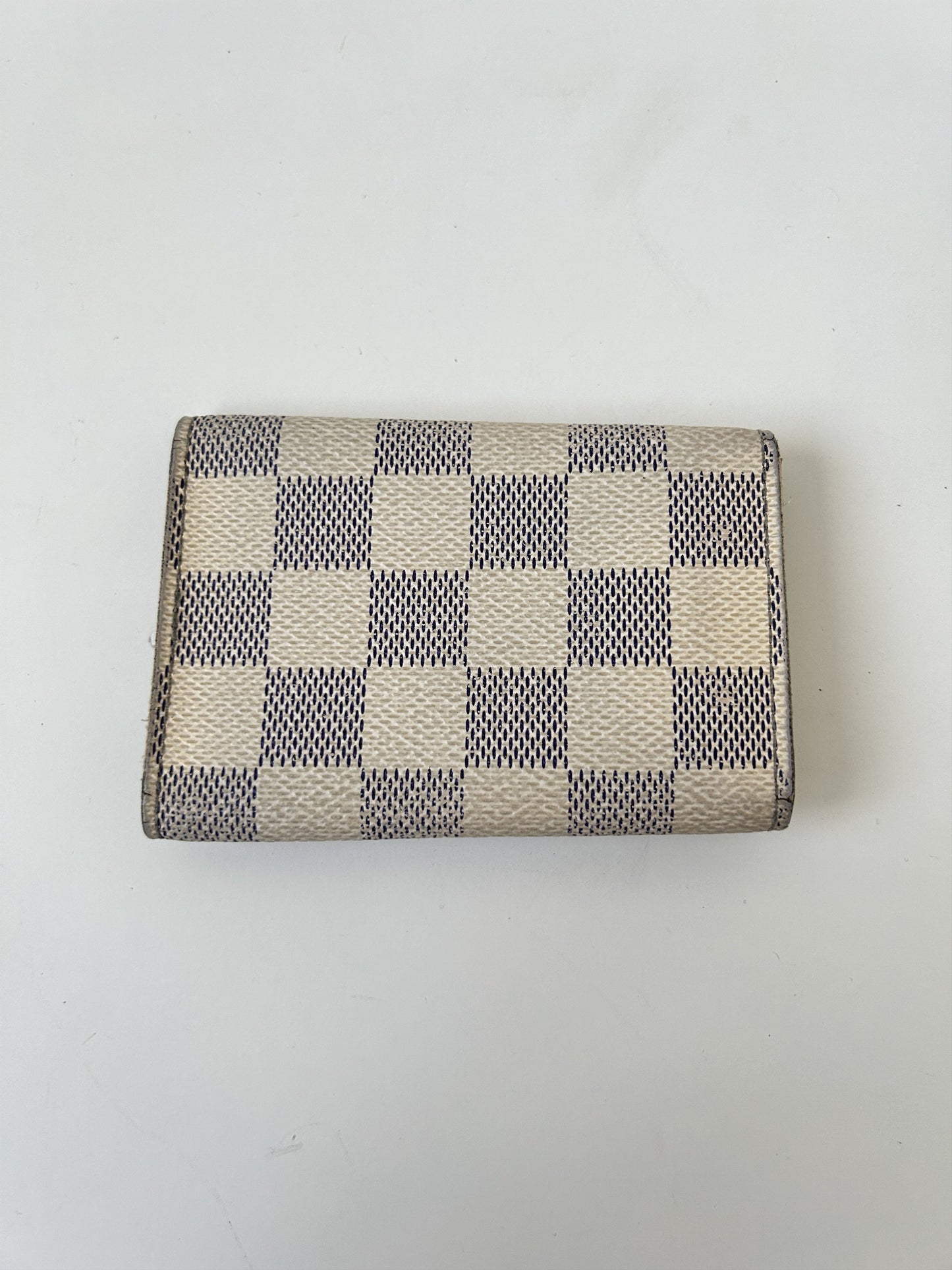 Louis Vuitton damier azur key holder