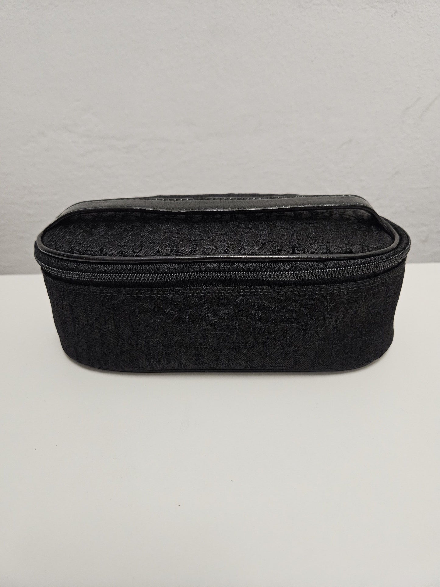 Y2k Dior trotter oblique monogram canvas toiletry bag/ pouch