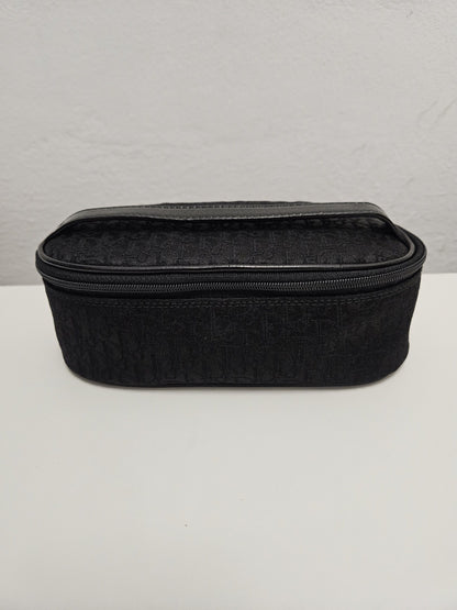 Y2k Dior trotter oblique monogram canvas toiletry bag/ pouch