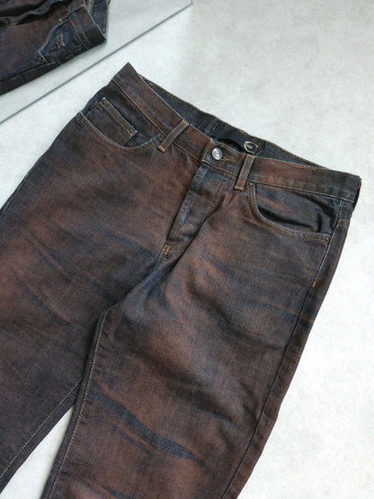 Archive y2k just cavalli overdyed slim denim