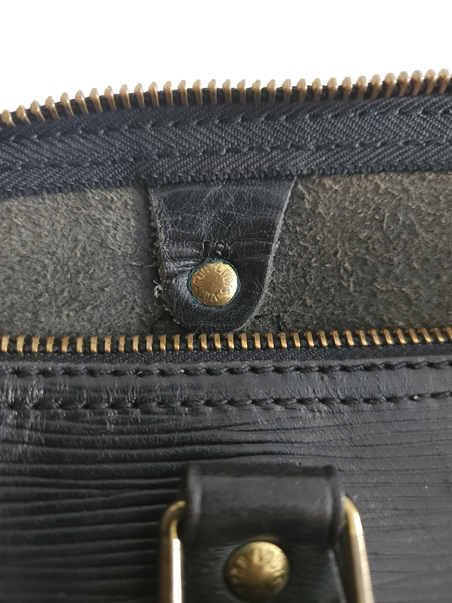 Vtg 80s Louis Vuitton epi leather speedy 30 mini boston bag