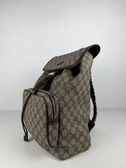 Gucci GG supreme canvas monogram backpack