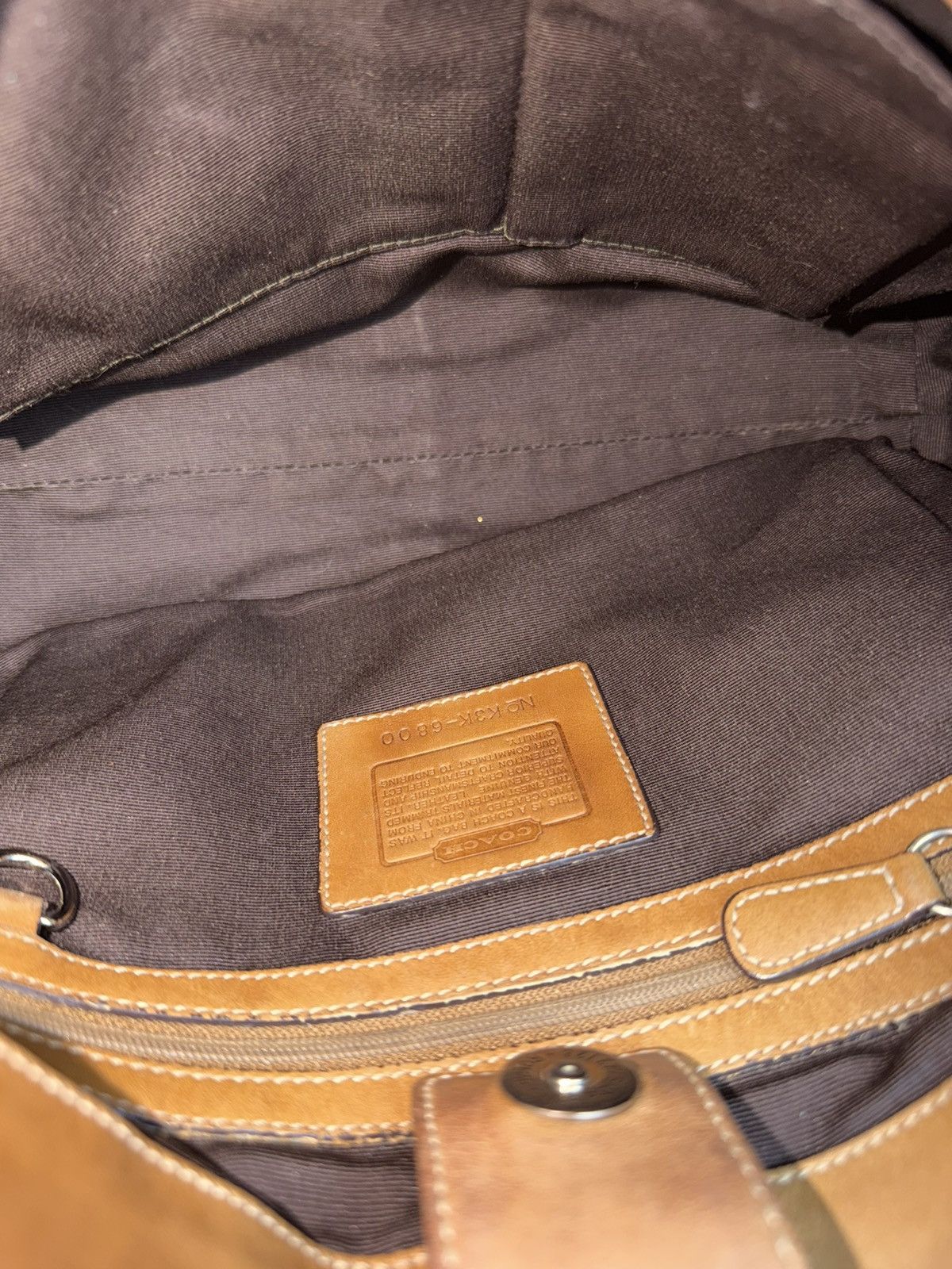 Coach signature legacy soho hobo bag y2k