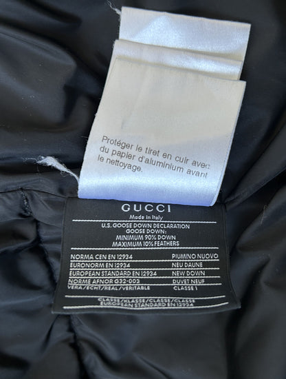 AW2012 Gucci hooded puffer jacket
