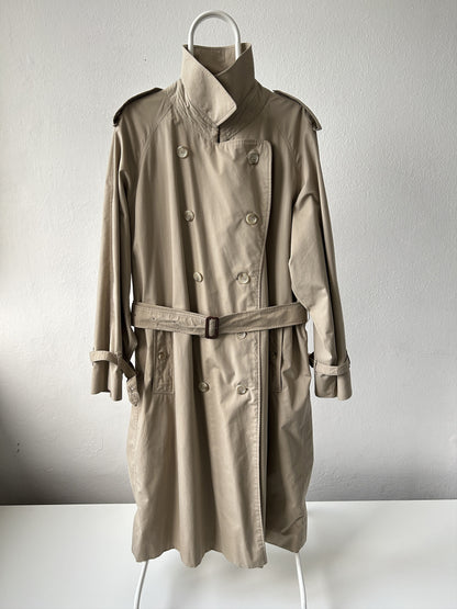 Vintage burberry nova check lined trench coat