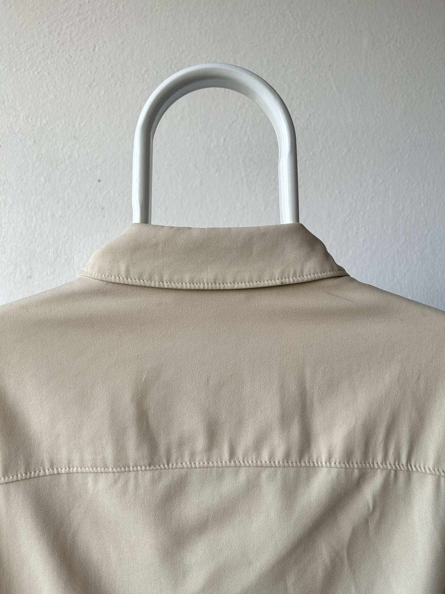 Loro piana light cotton and silk overcoat