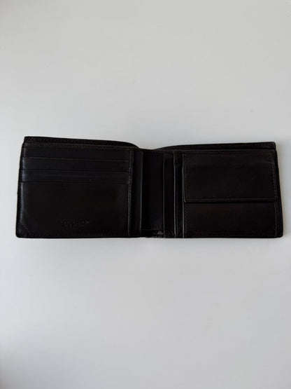 Bottega Veneta intrecciato leather bifold wallet
