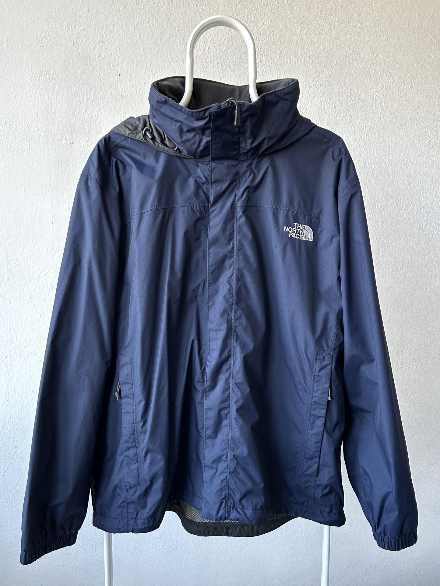 The north face hyvent membrane hooded shell rain jacket