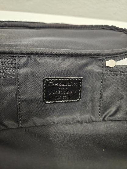 Y2k Dior trotter oblique monogram canvas toiletry bag/ pouch