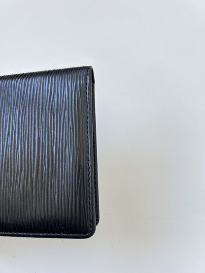 Louis vuitton bifold epi leather wallet