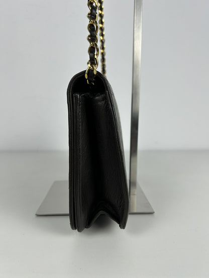 Vintage Chanel timeless/ classique in matelasse quilted lambskin