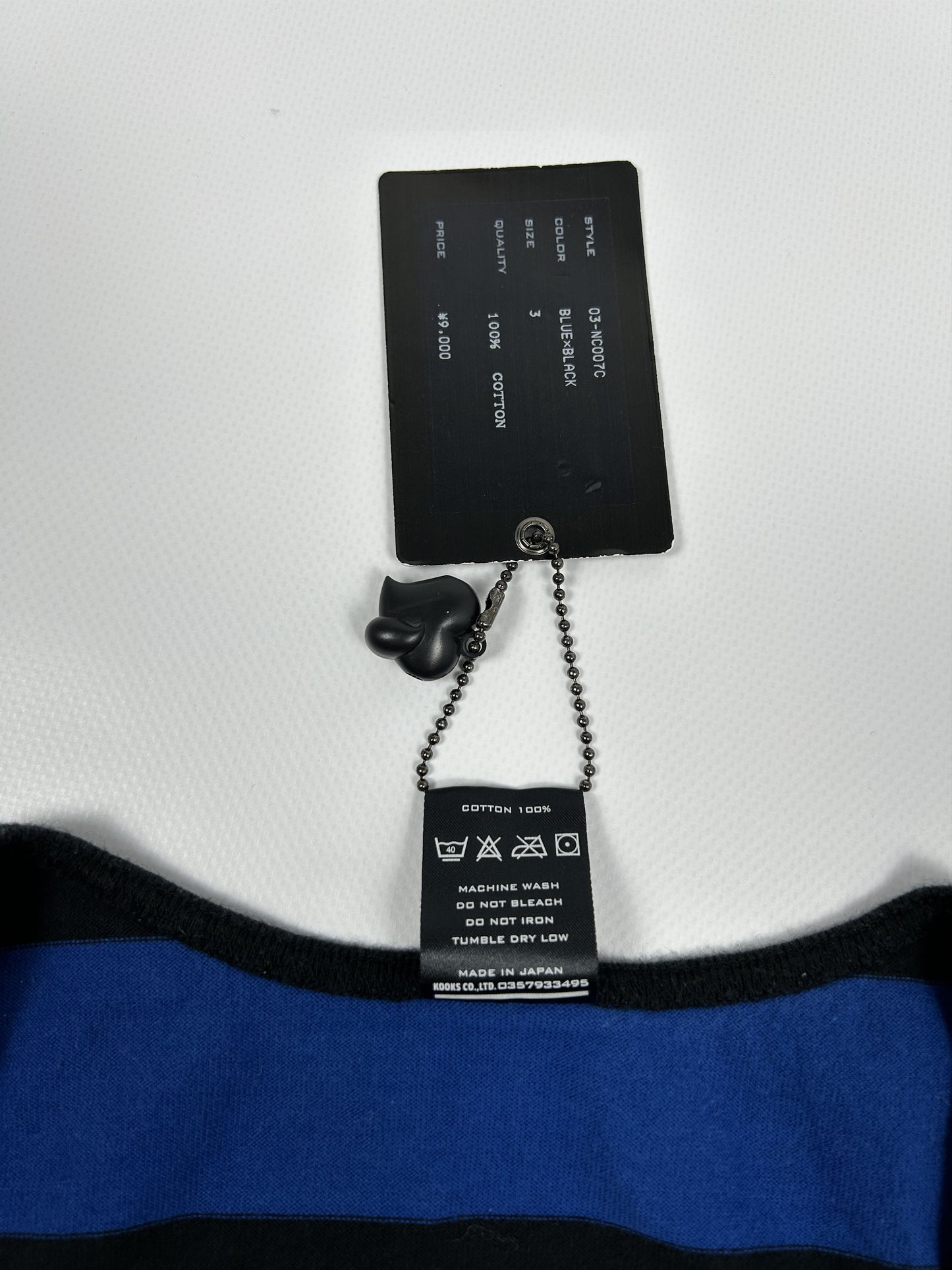 N(N) SS2003 touch me i'm sick striped tank top