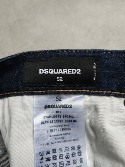 Dsquared2 Dan Commando Short distressed SS2023