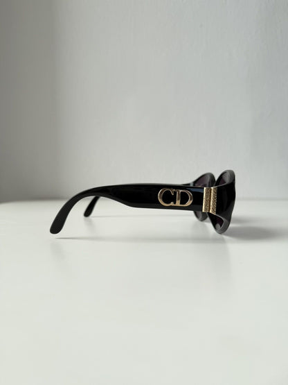 Vintage 80s Christian Dior 2021A big logo sunglasses
