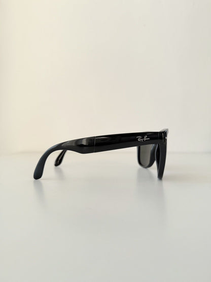 Ray Ban RB4105 folding wayfarer polarized sunglasses