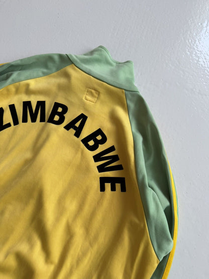 Vintage y2k Adidas Zimbabwe trefoil track jacket