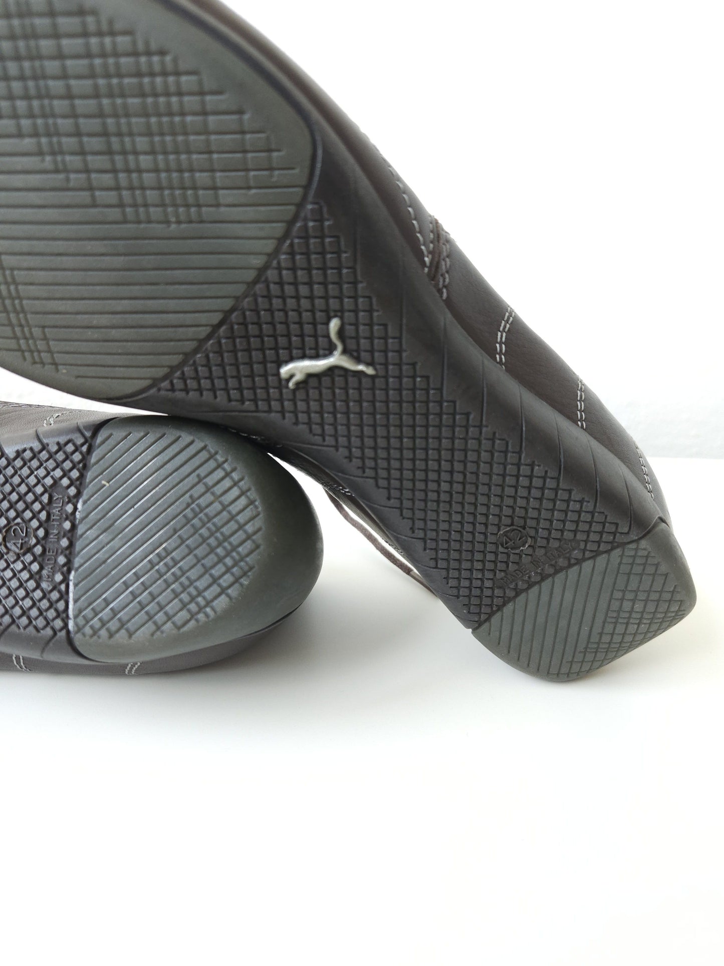 2010 Puma speed cat re-luxe cavallino in chocolate brown