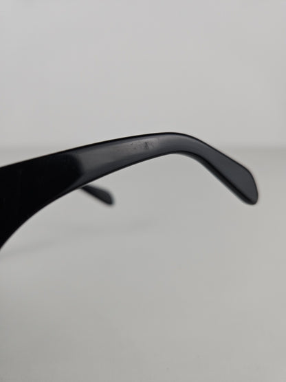 Vintage 90s Chanel 0004 10 oversized CC logo sunglasses