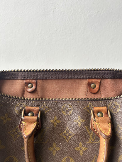 Vintage 70s Louis Vuitton monogram speedy 30 mini boston bag