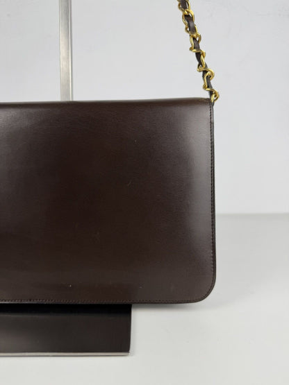Vintage Chanel CC flap handbag