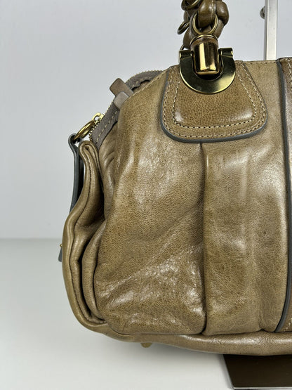 Vintage y2k chloe heloise leather handbag