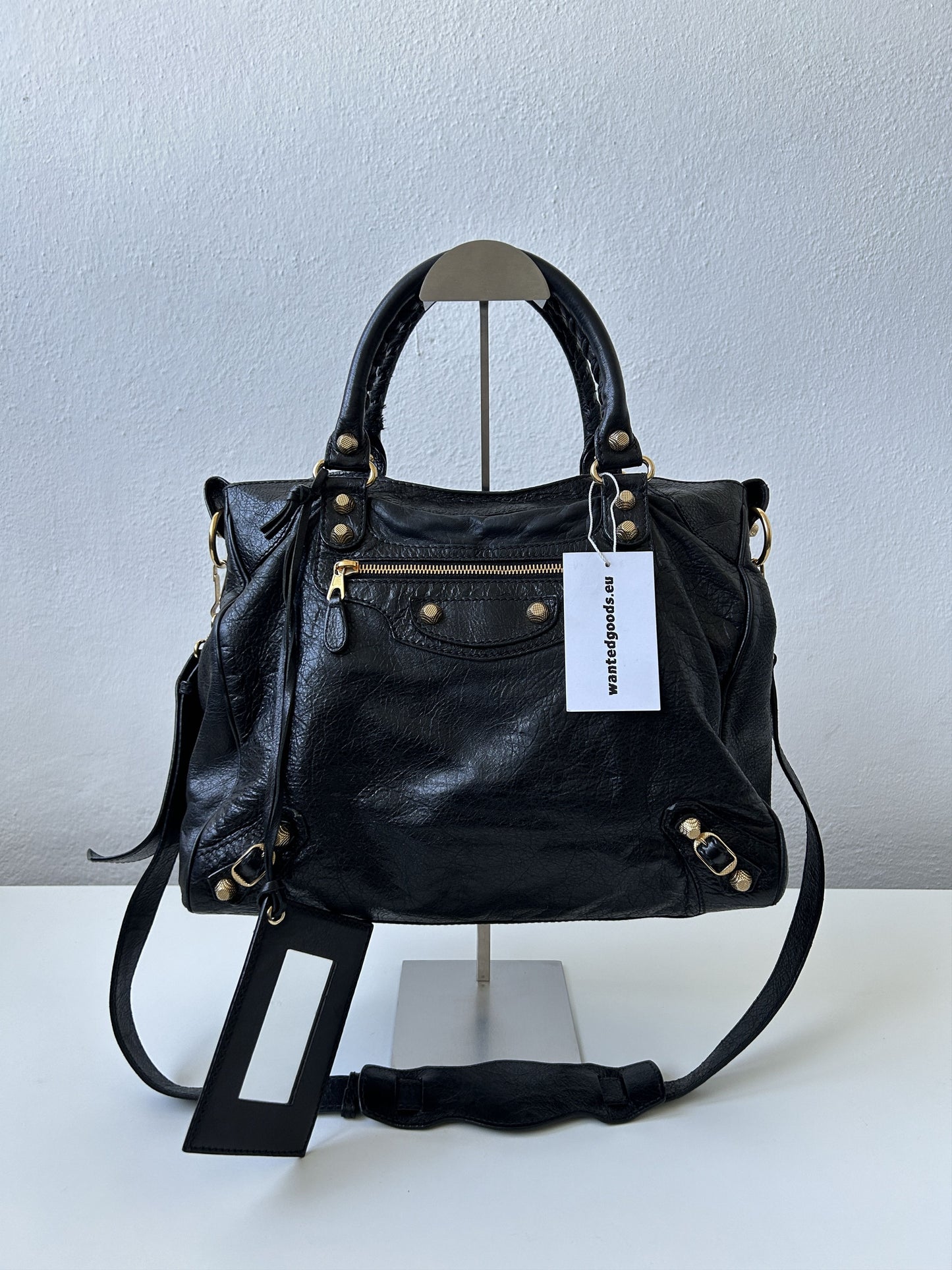 Balenciaga giant hardware city velo bag