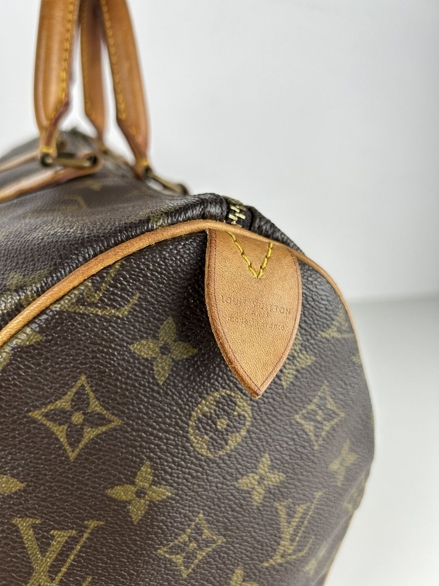 Vintage 80s Louis Vuitton monogram speedy 35 boston bag
