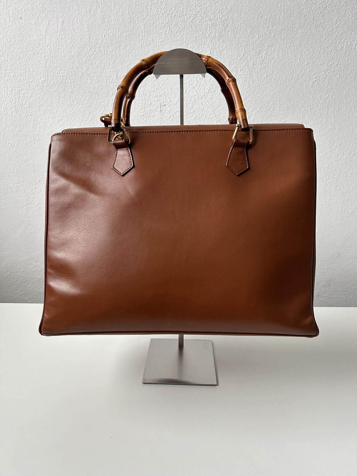 Vintage 80s gucci bamboo Diana handbag