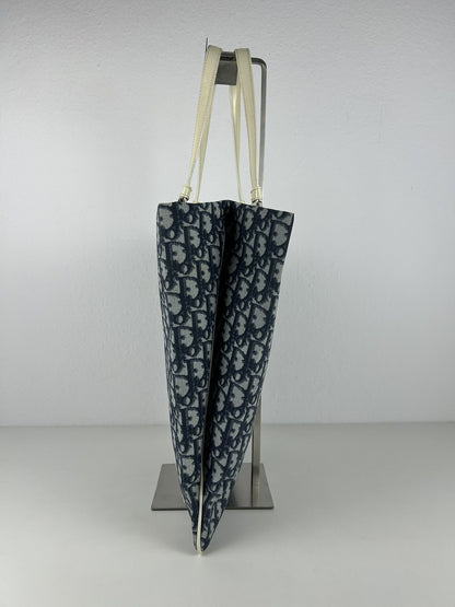 Y2k Dior by John Galliano trotter oblique monogram tote