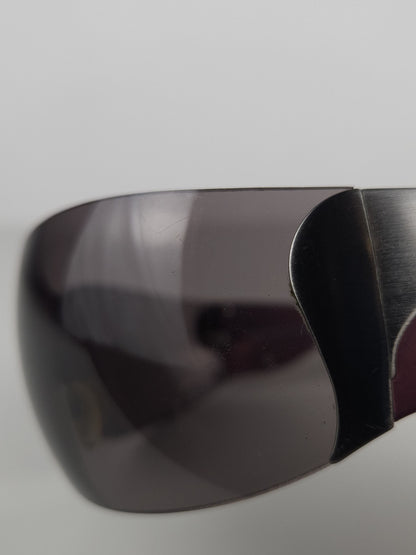 Archive y2k Prada SPR58F wraparound flame sunglasses